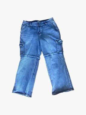 Wide Leg Cargo Jeans — Women’s Size 20
